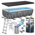 Basen ogrodowy stelażowy 488 x 244 x 122 cm 10w1 Bestway 561MB