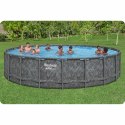 Basen ogrodowy stelażowy 671 x 132 cm 11w1 Bestway 561JZ