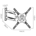 Uchwyt do telewizora 17-56 cali Humberg 35 kg