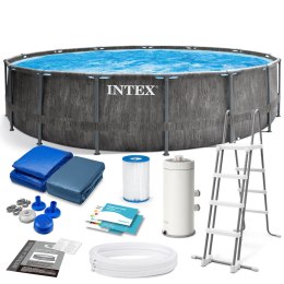 Basen ogrodowy stelażowy 457 x 122 cm 12w1 INTEX 26742