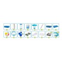 Basen ogrodowy stelażowy 300 x 200 x 75 cm 15w1 INTEX 28272 + maszynka do baniek GRATIS