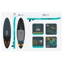 Deska SUP Aquasurf 320 x 84 x 15 cm Neo-Sport 170207