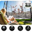 Trampolina ogrodowa 14ft/435cm z siatką wewnętrzną i drabinką Neo-Sport
