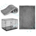 Metalowa klatka kennelowa kojec dla psa + legowisko 107 x 71 x 77 cm PH-202