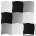 Duża mata piankowe puzzle szachownica Ricokids 180x180cm 9szt
