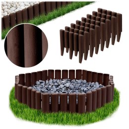Obrzeże ogrodowe Plonos 220 cm PL-961 brązowe