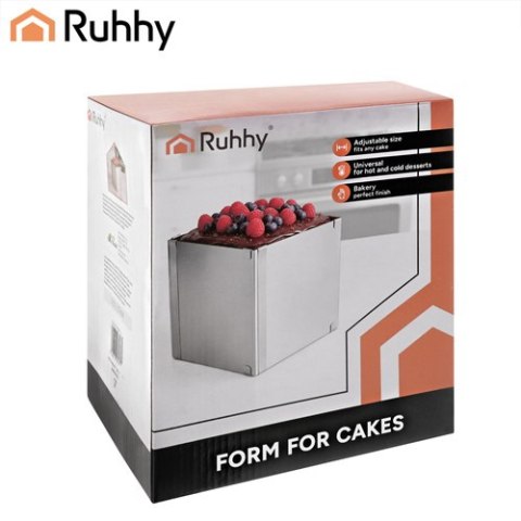 Forma do ciast/ rant cukierniczy prostokątny Ruhhy