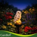 Lampa ogrodowa solarna - sowa Gardlov 23847