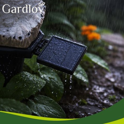 Lampa ogrodowa solarna - sowa Gardlov 23847