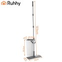 Mop dwukomorowy 8,5L z nakładkami Ruhhy 27231