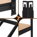 Regał magazynowy - czarny 180x90x40 Bigstren