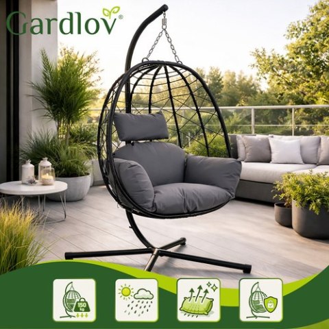 Huśtawka - fotel wiszący 185cm Gardlov