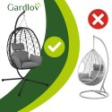 Huśtawka - fotel wiszący 185cm Gardlov