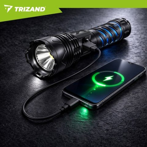 Latarka taktyczna 1500lm Trizand 26949
