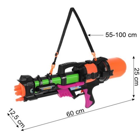 Pistolet na wodę 60cm