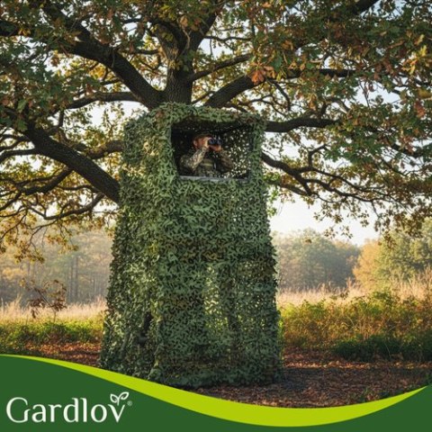 Siatka maskująca 2x3m + 100szt opasek Gardlov