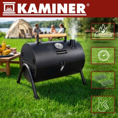 Grill ogrodowy turystyczny 38x30x40cm Kaminer