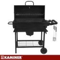 Grill ogrodowy z pokrywą 108x67x96cm Kaminer