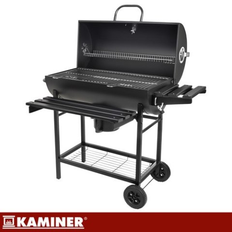 Grill ogrodowy z pokrywą 108x67x96cm Kaminer