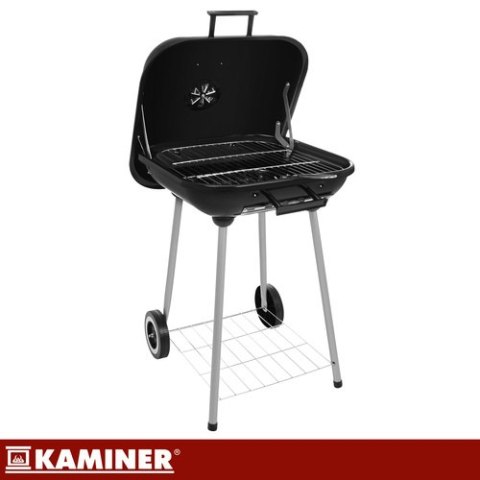 Grill ogrodowy z pokrywą53x77x46cm Kaminer