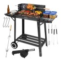 Grill ogrodowy z rożnem 93x41x86cm Kaminer