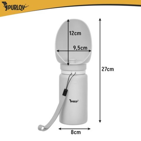 Bidon dla psa 550ml Purlov 27234