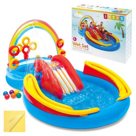 Wodny plac zabaw - tęcza INTEX 57453NP