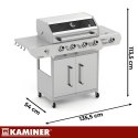 Grill gazowy 4+1 17kW Varen 5.0 Kaminer