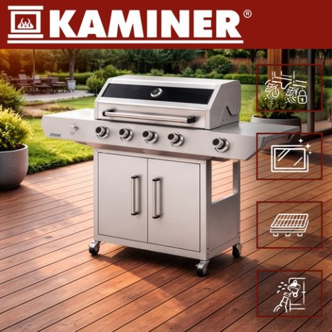 Grill gazowy 4+1 17kW Varen 5.0 Kaminer