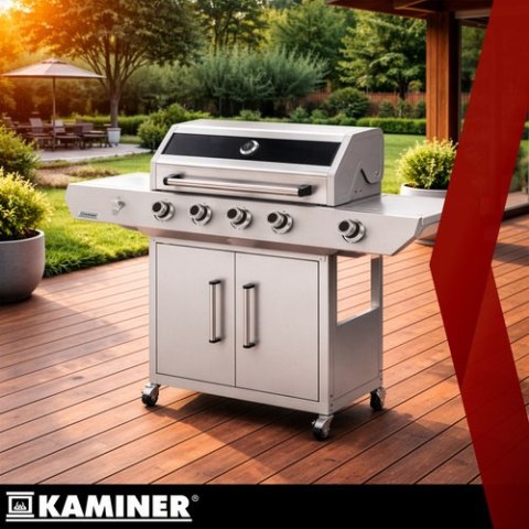 Grill gazowy 4+1 17kW Varen 5.0 Kaminer