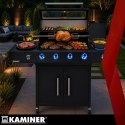 Grill gazowy 4+1 17kW Varen Black 5.0 Kaminer