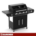 Grill gazowy 4+1 17kW Varen Black 5.0 Kaminer