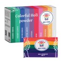 Kolorowy proszek Holi zestaw10x100g Holi Cow 27334