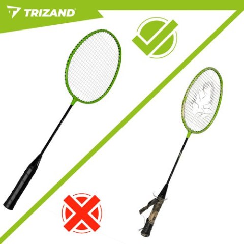 Zestaw do badmintona w pokrowcu - 8el. Trizand