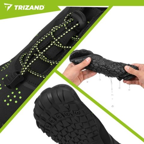 Buty do wody czarne- rozmiar 45 5mm Trizand