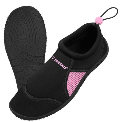 Buty do wody czarno-różowe- rozmiar 37 5mm Trizand