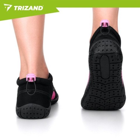 Buty do wody czarno-różowe- rozmiar 39 5mm Trizand