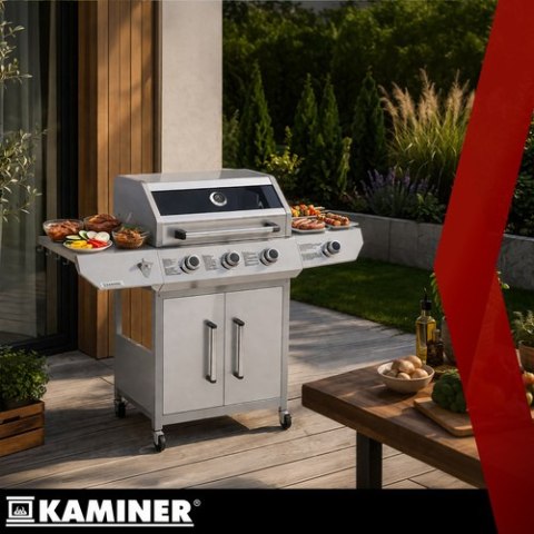 Grill gazowy 3+1 13.5kW Varen 4.0 Kaminer
