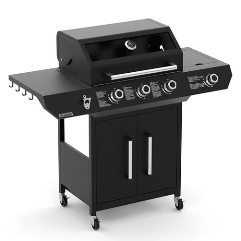 Grill gazowy 3+1 13.5kW Varen Black 4.0 Kaminer