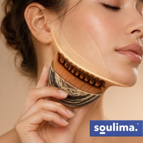 Szczotka do masażu twarzy/szyi na sucho Soulima