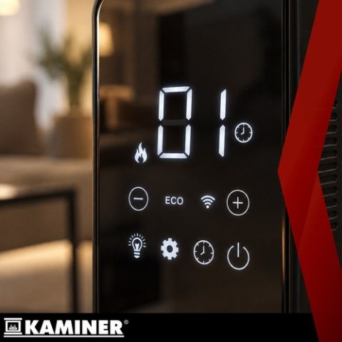 Grzejnik elektryczny olejowy-czarny Kaminer Arvell