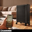 Grzejnik elektryczny olejowy-czarny Kaminer Arvell