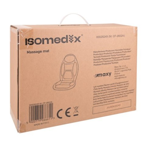 Mata masująca/masażer na fotel Isomedix