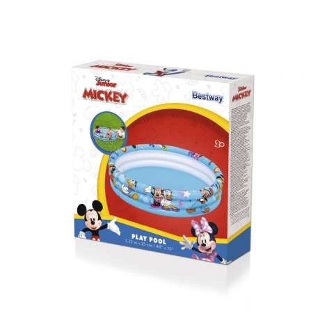 Bestway 91007 Disney Basenik dmuchany Mickey i Przyjaciele 1.22m x 25cm